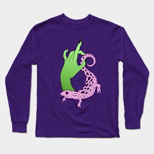 Witchy Hand And Newt Long Sleeve T-Shirt